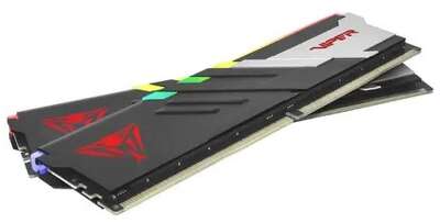 Patriot DDR5 UDIMM 32GB Viper VENOM RGB Kit 2x16Gb 6400MHz CL32 PVVR532G640C32K 