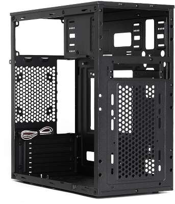 Корпус CROWN CMC-4220, черный, mATX (CM-PS500W ONE)