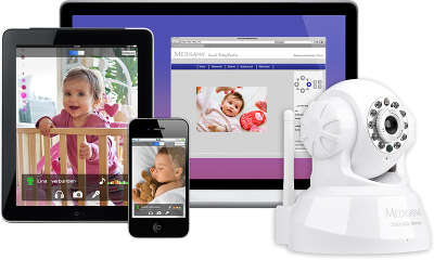 Радионяня Medisana Smart Baby Monitor для iPhone/iPod/iPad