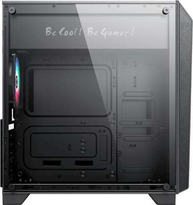 Корпус GameMax Nova N5, черный, ATX, Без БП (Nova N5)