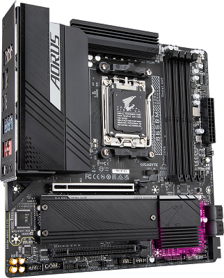 Материнская плата/ MB GIGABYTE AMD B650 sAM5, 4xDDR5(192GB), HDMI 2.1/DP, 2xPCIe 4.0x16, 1xLAN (2.5GbE), 4xSATA 6Gb/s, 2xM.2, 1xUSB-C, 7xUSB 3.2, 4xUSB 2.0, mATX