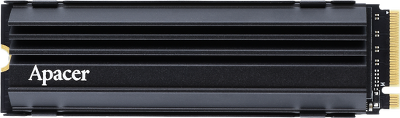 Твердотельный накопитель Apacer SSD AS2280Q4U 2TB M.2 2280 PCIe Gen4x4, R7400/W7000 Mb/s, 3D NAND, MTBF 1.6M, NVMe, 1500TBW, Retail, Heatsink, 5 years (AP2TBAS2280Q4U-1)