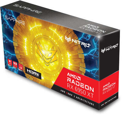 Видеокарта Sapphire AMD Radeon RX 6950 XT NITRO+ Gaming OC 16Gb DDR6 PCI-E HDMI, 3DP