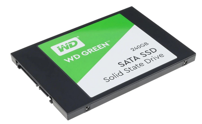 Твердотельный накопитель Western Digital Green SSD 2,5” SATA 240Gb, WDS240G3G0A, 1 year, (аналог WDS240G2G0A)
