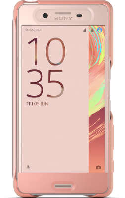 Чехол Sony Style Cover Touch SCR56 для Xperia X Performance, Rose Gold