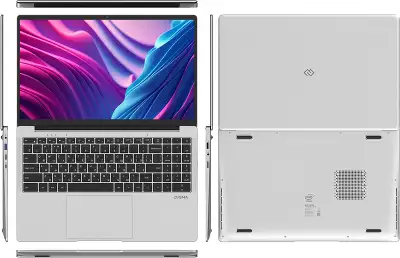 Ноутбук Digma EVE C5403 Celeron N4020 4Gb SSD128Gb Intel UHD Graphics 600 15.6" IPS FHD (1920x1080) Windows 11 Pro silver WiFi BT Cam 5000mAh (DN15CN-4BXW02)