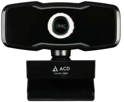 Веб-камера ACD-Vision UC500 CMOS 2МПикс, 1920x1080p, 30к/с, микрофон встр., кабель USB 2.0 1.5м, универс. крепление, черный корп. RTL {60} (551783)