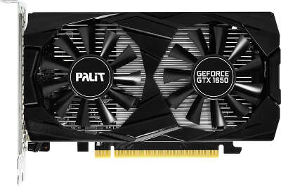 Видеокарта Palit nVidia GeForce GTX1650 Dual 4Gb DDR5 PCI-E HDMI, 2DP