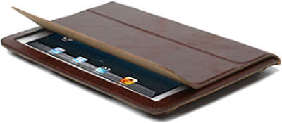 Чехол Untamo Timbler Genuine Leather Case для iPad mini, dark brown [UIPADMINIDARKBROWN]