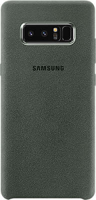Чехол-накладка Samsung для Samsung Galaxy Note 8 Alcantara Cover Great, хаки (EF-XN950AKEGRU)