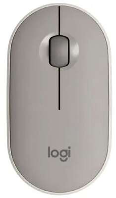 910-006653  Logitech USB OPTICAL WRL PEBBLE M350 GREY 