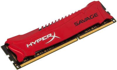Модуль памяти DDR-III DIMM 8192Mb DDR2400 Kingston HyperX Savage Red [HX324C11SR/8]