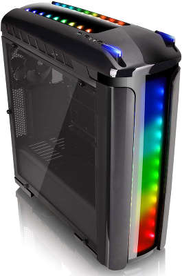 Корпус Thermaltake Versa C22 RGB черный без БП ATX 5x120mm 2xUSB2.0 1xUSB3.0