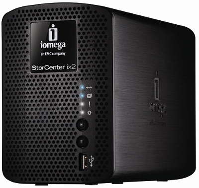 Сетевое хранилище 2000 ГБ Iomega ix2-200 [35428] Cloud Edition