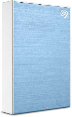 Внешний диск 2 ТБ Seagate External ONE TOUCH USB3.0, Light Blue [STKB2000402]