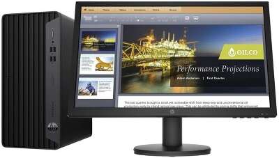 Компьютер HP Bundle ProDesk 400 G7 MT i5 10500/8/1000/Multi/Kb+Mouse/W10Pro,черный (11M82EA)