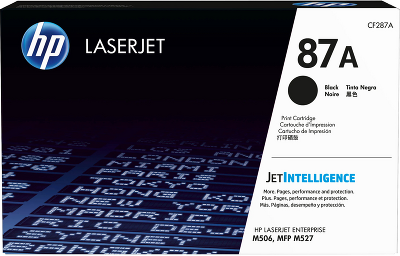 HP 87A Black Original LaserJet Toner Cartridge (CF287A)