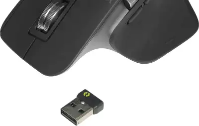 Мышь Logitech MX Master 3S графитовый оптическая 8000dpi беспров. BT/Radio USB 5but (910-006565)
