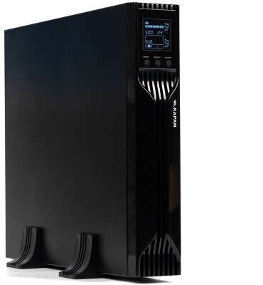ИБП БАСТИОН RAPAN-UPS 3000 RACK+4x9Ah, 3000 В·А, 2.1 кВт, IEC, черный