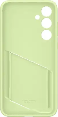 Чехол (клип-кейс) Samsung для Samsung Galaxy A35 Card Slot Case A35 лайм (EF-OA356TMEGRU)