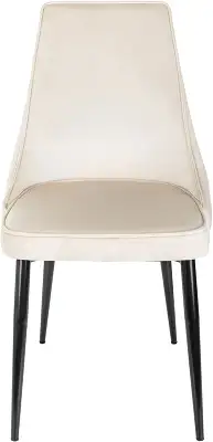 Стул для дома Бюрократ CH-K4 бежевый Holland 06 металл черный на ножках (CH-K4_1/HL07)