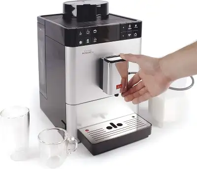 Кофемашина Melitta Caffeo F531-101 1450Вт серебристый