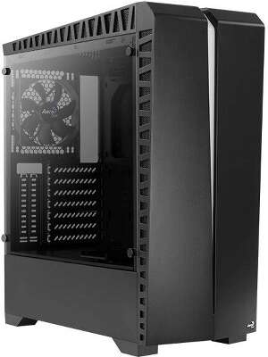 Корпус AeroCool Scar TG, черный, ATX, Без БП (4718009156388)
