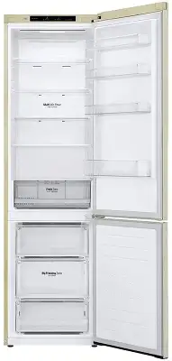 Холодильник LG GC-B509SECL 2-хкамерн. бежевый инвертер