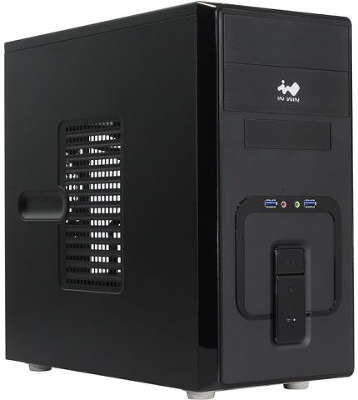 Корпус IN-WIN ENR026BL Black-Silver 400W USB 3.0, mATX