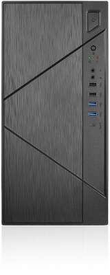 Корпус с блоком питания 450Вт./ Case Forza mATX case, black, w/PSU 450W 12cm, w/2xUSB2.0, w/2xUSB3.0, w/1xType-C (USB2.0), w/pwr cord, w/o FAN