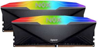 Набор памяти DDR4 DIMM 2x8Gb DDR3200 Apacer NOX RGB Series (AH4U16G32C28YNBAA-2)