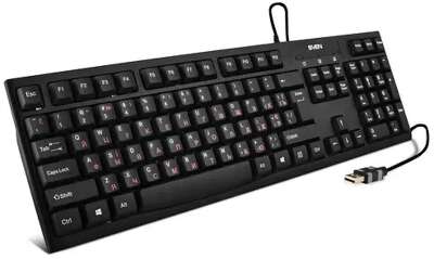 Клавиатура SVEN KB-S300 чёрная (104кл.)