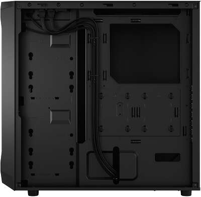 Корпус Fractal Design Focus 2 Black Solid, черный, ATX, Без БП (FD-C-FOC2A-07)