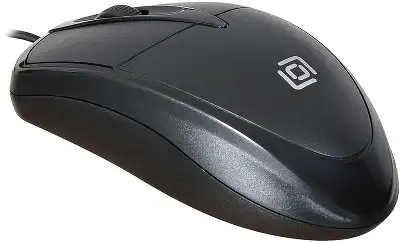 Мышь Оклик 125M черный оптическая 1200dpi USB 3but (1175317)