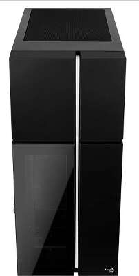 Корпус AeroCool Playa Black, черный, ATX, Без БП (Playa-G-BK-v1)