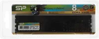 Память DDR4 8GB 3200MHz Silicon Power SP008GBLFU320X02 RTL PC4-25600 CL22 DIMM 288-pin 1.2В single rank Ret