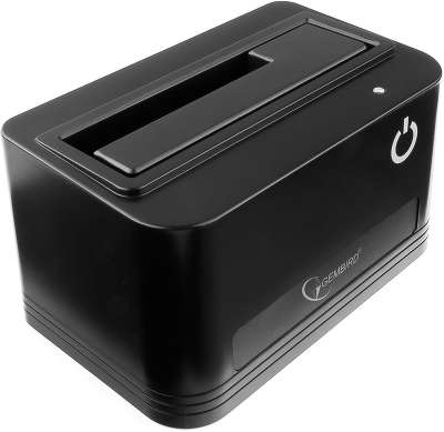 Докстанция 2.5"/3.5" Gembird HD32-U2S-4, черный, USB 2.0, SATA, HDD/SSD