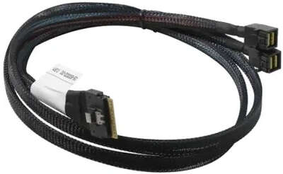 кабель Cable, x8 SFF-8654 to 2x4 SFF-8643 (NVMe Connection), 0,8M (analog 05-60002-00 / ACD-60002-MD / RSL74-A640 / MD-6710072)