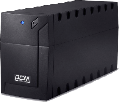 Источник бесперебойного питания (черный)/ Powercom RPT-1000AP 600W 3*IEC320, USB, RJ-45