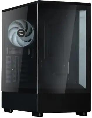 Корпус Zalman P10 черный без БП mATX 6x120mm 2x140mm 1xUSB3.0 audio bott PSU