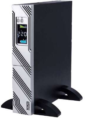 PowerCom Smart King RT SRT-2000A LCD ИБП {Line-Interactive, 2000VA / 1800W, Rack/Tower, IEC, Serial+USB, SmartSlot, подкл. доп. батарей} (1157682)