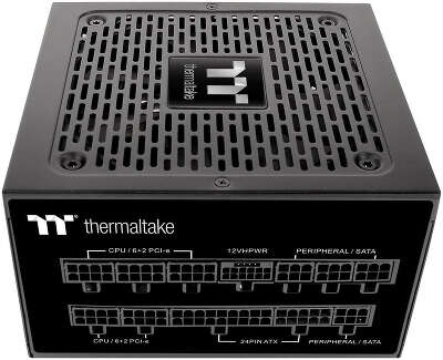 Блок питания Thermaltake ATX 1200W Toughpower GF A3 Gen.5 80+ gold 24pin APFC 120mm fan 12xSATA Cab Manag RTL