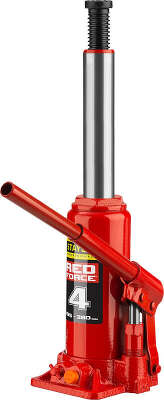 Домкрат Stayer Red Force 43160-4_z01 бутылочный гидравлический красный