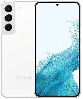 Смартфон Samsung Galaxy S22, Exynos 2200, 8Gb RAM, 256Gb, белый (SM-S901BZWGCAU)
