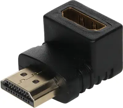 Адаптер аудио-видео 90 Deg HDMI (m)/HDMI (f) 1зв
