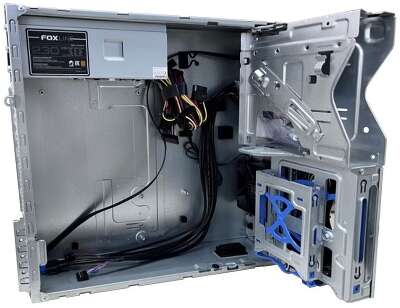 Корпус FoxLine FL-207-TFX230B-85-INF (FL-207-TFX230B-85-INF) |FL-207-TFX230B-85-INF| mATX case, black, w/PSU TFX 230W 85+ Bronze, w/2xUSB2.0+2xUSB3.0, w/pwr cord, w/ 8cm FAN, w/2xHD-Audio to 2in1, Combo Audio, w/INFERIT logo