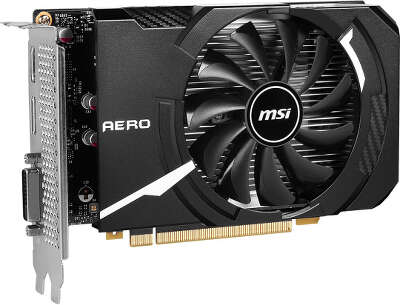 Видеокарта MSI NVIDIA nVidia GeForce GTX 1630 GTX 1630 AERO ITX 4G OC 4Gb DDR6 PCI-E DVI, HDMI, DP