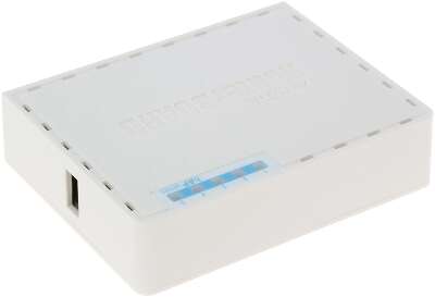 MikroTik RB951Ui-2nD Беспроводной маршрутизатор,  hAP 2.4Ghz, 5xLAN, 2.4 ГГц 802.11b/g/n, MIMO 2x2, 22 дБм
