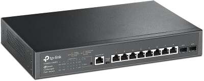 Коммутатор TP-Link T2500G-10MPS 8G 2SFP 8PoE+ 116W управляемый