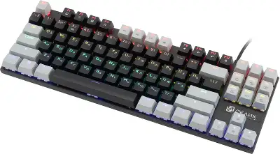 Клавиатура Оклик K600X механическая черный/серый USB Multimedia for gamer LED кабель 1.8м